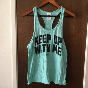 VS PINK tank top Keep up with me Size XS